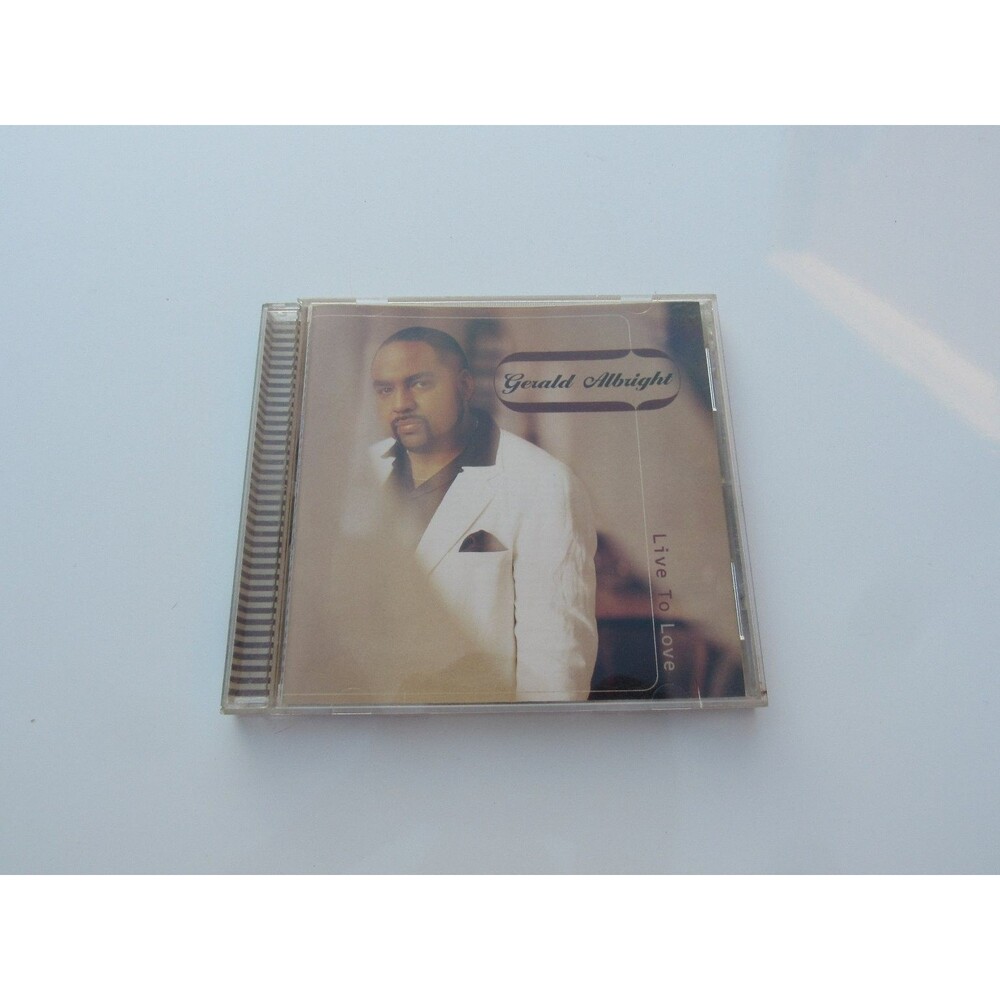 Gerald Albright – Live To Love CD 1997 Smooth‎ Jazz R&B Atlantic